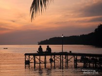 Sunrise Pulau Kawe di Raja Ampat Cantiknya Tak Terkira