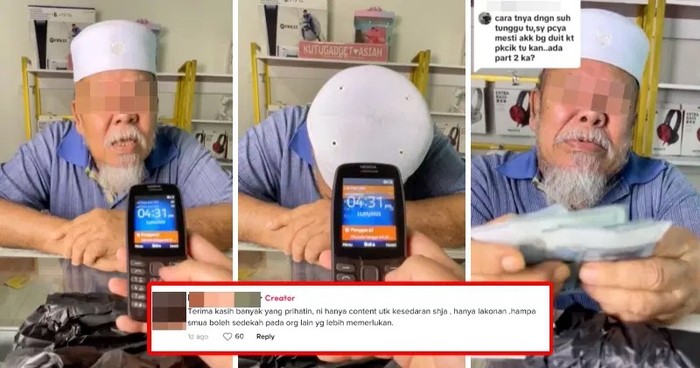 Viral Kakek Jual HP Demi Dapat Beras, Ternyata Ini Faktanya