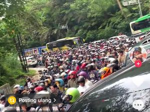 Viral Macet Parah di Puncak Bogor, Polisi Sebut Video Hoax