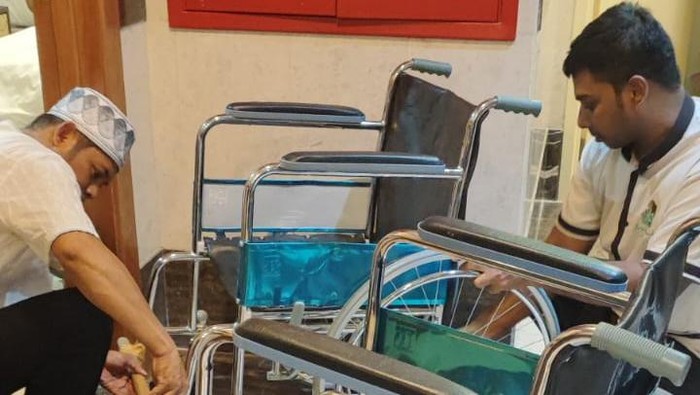 Abdul Aziz warga Bendosewu Kecamatan Talun  dan Eko Wahyudi, warga Selopuro asal Kabupaten Blitar