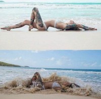 Aksi influencer saat bikin konten