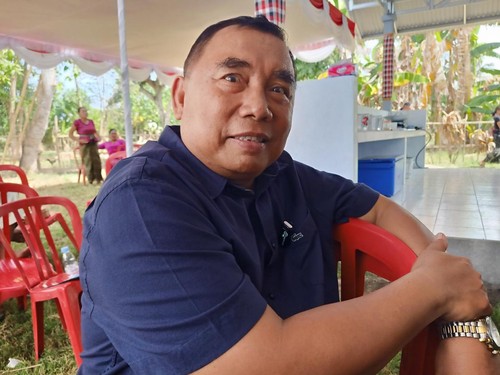 Bupati Jembrana I Nengah Tamba saat ditemui detikBali di sela-sela kegiatannya di Desa Perancak, Kecamatan Jembrana, Kabupaten Jembrana, Jumat (2/6/2023).