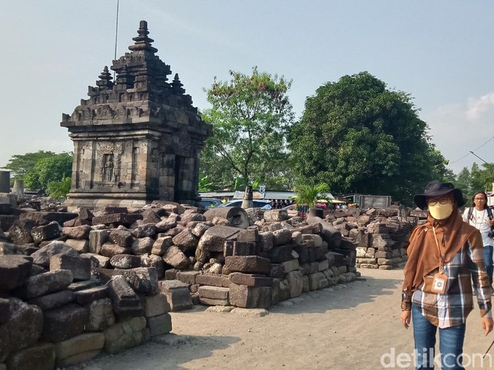 Candi Plaosan, Klaten, Sabtu (3/6/2023).