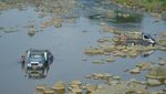 Kemarau Bikin Debit Sungai di Padang Berkurang Drastis