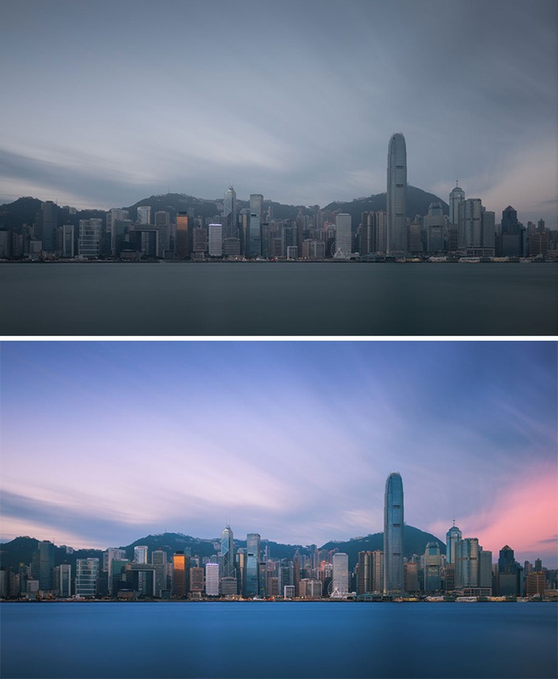 Foto Before After Photoshop