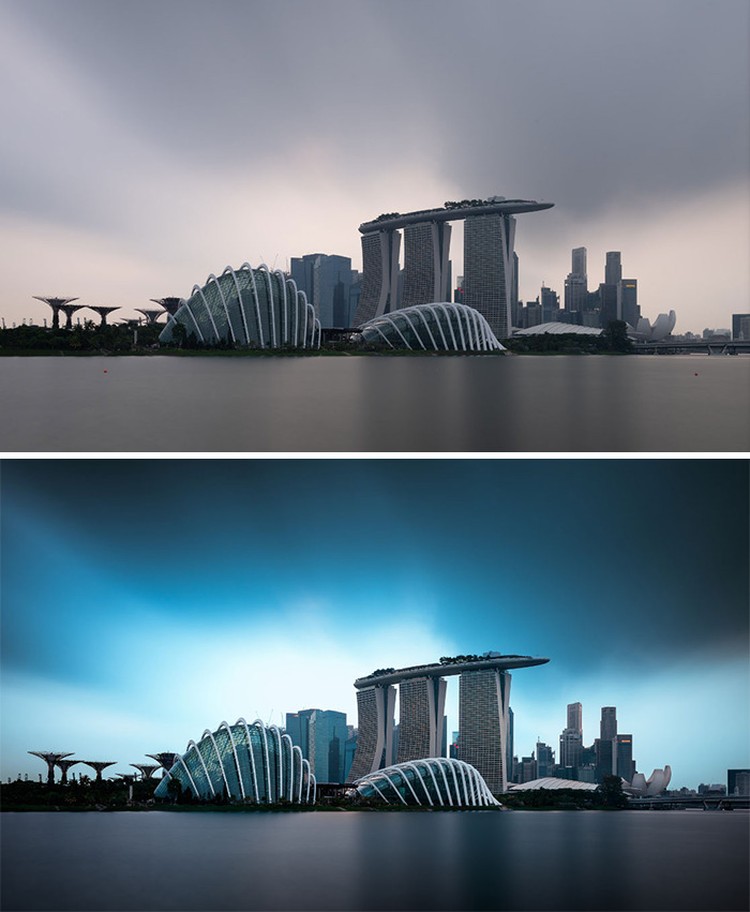 Foto Before After Photoshop