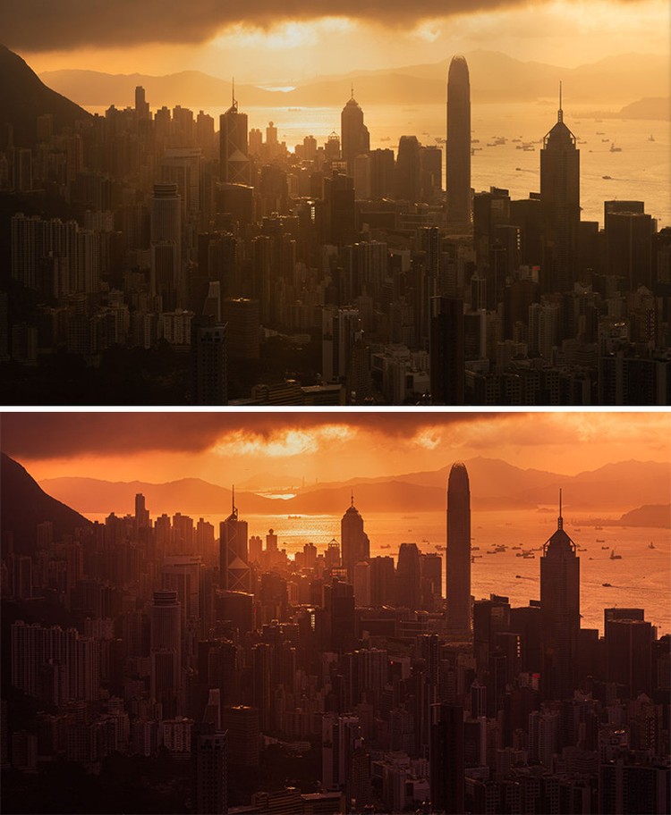 Foto Before After Photoshop