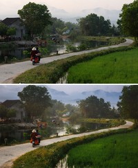Foto Before After Photoshop