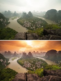 Foto Before After Photoshop