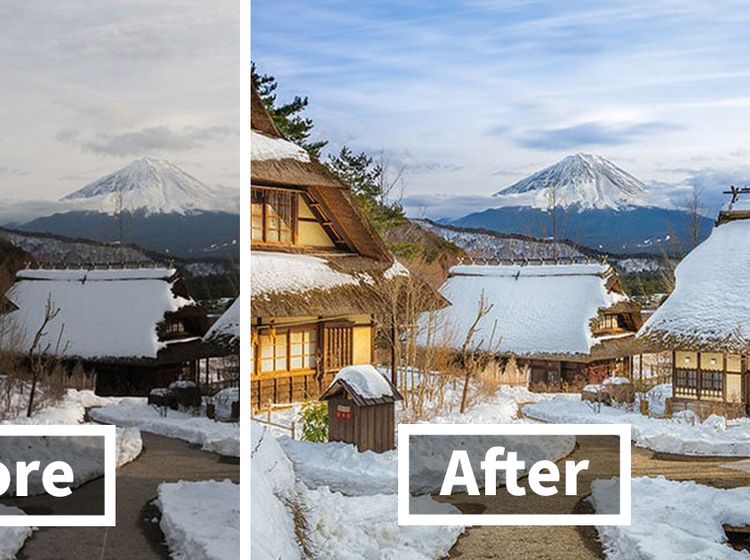 Foto Sebelum dan Sesudah Diedit Photoshop Bikin Takjub
