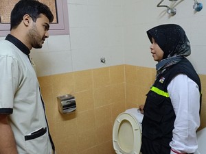 Kisah Hannah Nurshobahi, Terjang Banjir dan Macet Demi Jadi Petugas Haji 2023