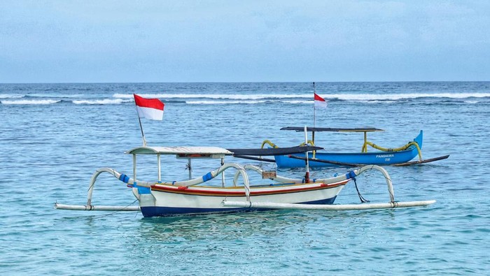 Ilustrasi perahu nelayan