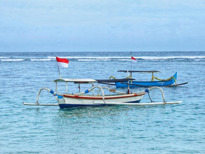 Ilustrasi perahu nelayan