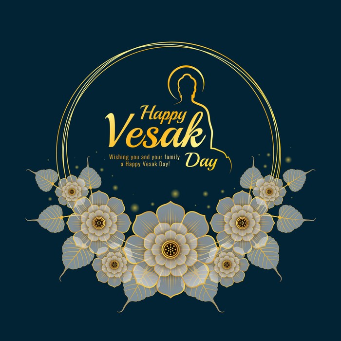 Ilustrasi Selamat Hari Raya Waisak