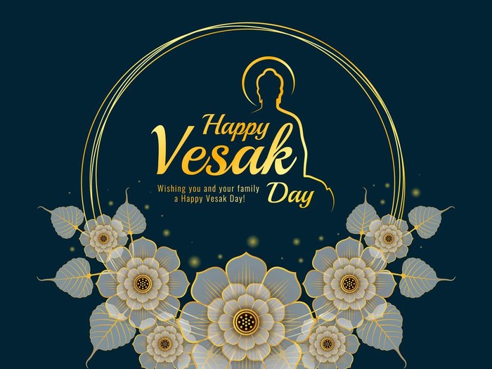 Ilustrasi Selamat Hari Raya Waisak