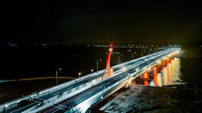 Keren! Ini Penampakan Jembatan di DIY yang Diresmikan Jokowi