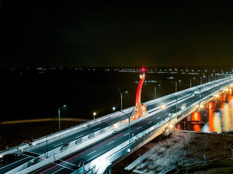 Keren! Ini Penampakan Jembatan di DIY yang Diresmikan Jokowi