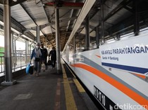 Baru! Tarif Parsial Kereta Api Jakarta - Bandung