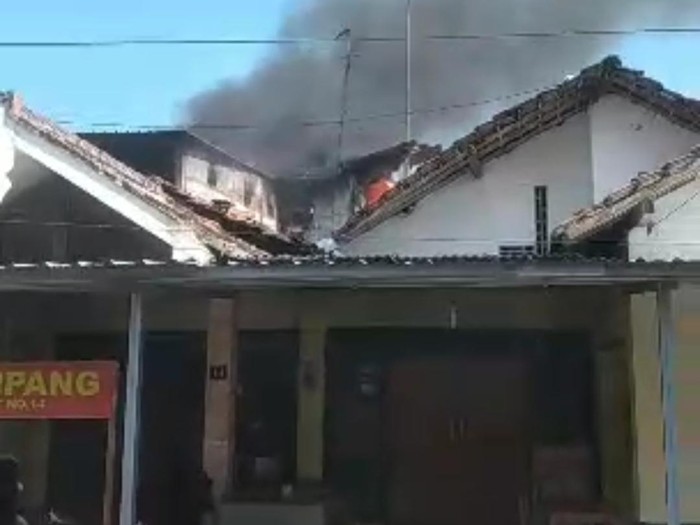 Kebakaran di Kota Kediri