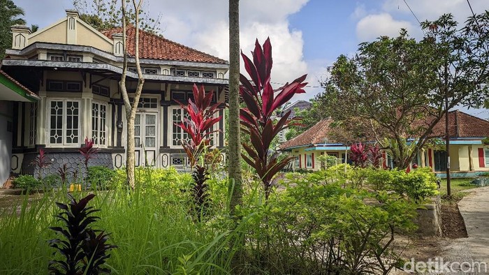 Kondisi rumah kuno di Ciamis yang masih terawat.