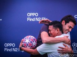 Ricardo Kaka Hipnotis Pengguna Oppo Find N2 Flip dan Milanisti di Jakarta