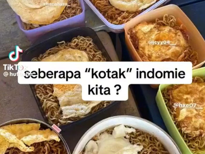 Mie goreng kotak jadi tren dan bikin nostalgia