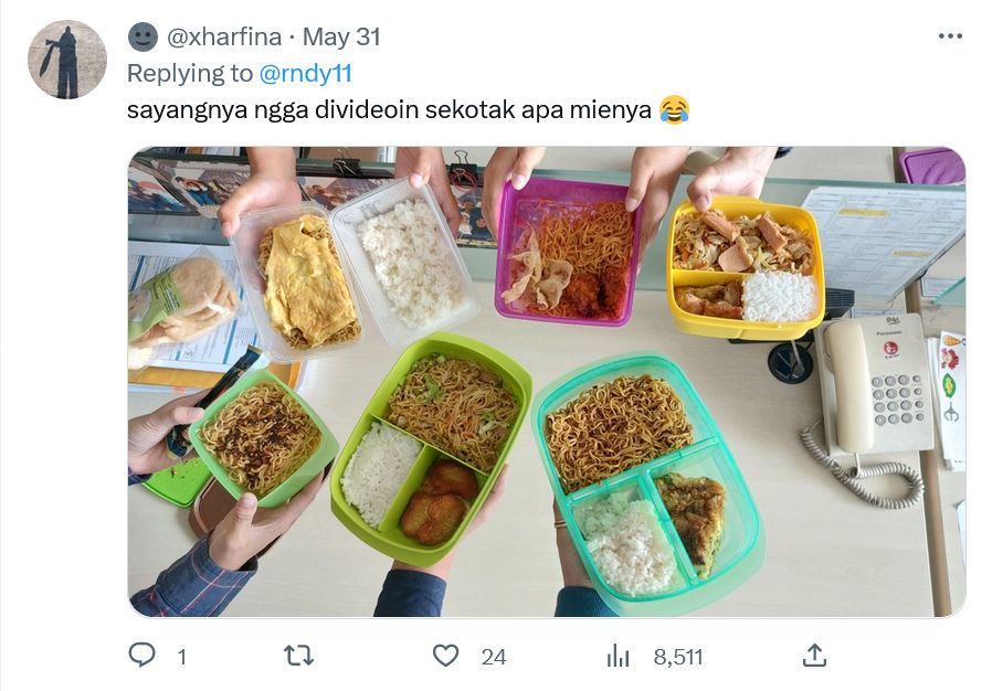 Mie goreng kotak jadi tren dan bikin nostalgia