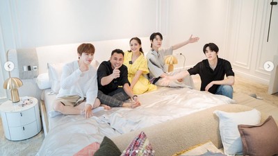 8 Foto NCT DoJaeJung Main ke Rumah Raffi Ahmad, Ngobrol Bareng Rafathar