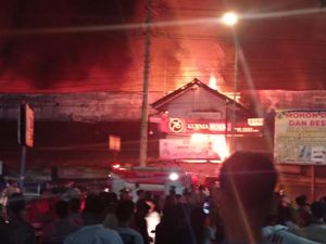 Pasar Perja Banjarnegara Terbakar, Polisi: Korsleting Listrik