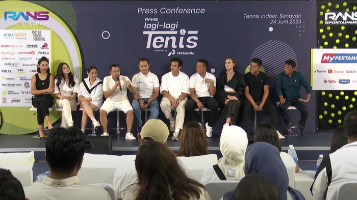 Press conference Lagi-lagi Tenis