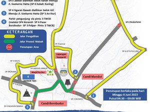 Prosesi Waisak dari Candi Mendut ke Borobudur Besok, Ini Rekayasa Lalinnya