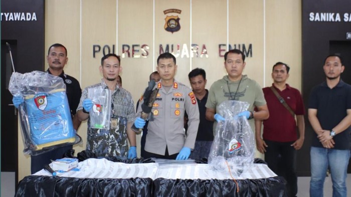 Konpers di Polres Muara Enim.