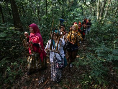 Momen Sedekah Hutan Universitas Indonesia