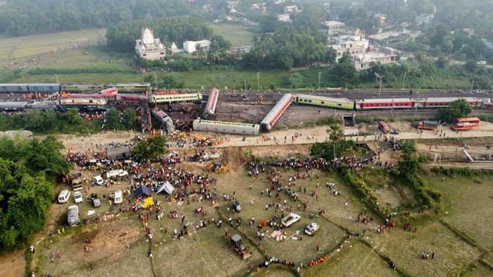 Tabrakan Maut di Odisha jadi Kecelakaan Kereta Terparah di India dan Dunia Tabrakan Maut di Odisha jadi Kecelakaan Kereta Terparah di India dan Dunia