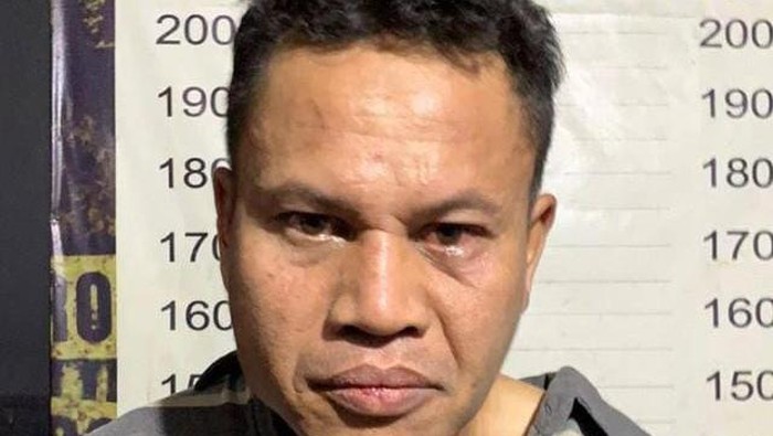 Tampang bos warung coto perkosa gadis disabilitas di Makassar. Dokumen Istimewa