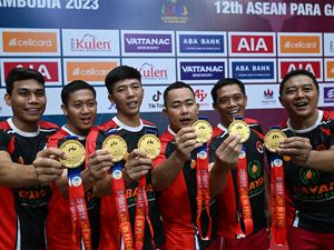 Ketegangan di Balik Emas Pertama Bulutangkis ASEAN Para Games 2023
