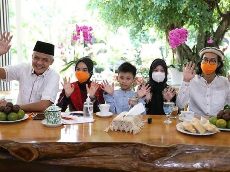 Alam Ganjar Tak Pernah Absen dalam Acara Makan Bareng Keluarga