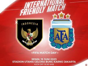Siap-siap War Tiket Indonesia Vs Argentina Segera Dimulai