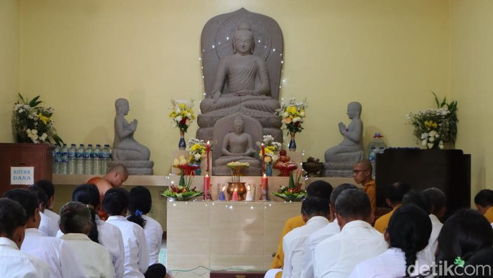 Ada Kampung Buddha Terpencil di Ponorogo Perbatasan Jatim-Jateng