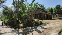 Rumah di Kampung Buddha terpencil di Ponorogo/Foto: Charolin Pebrianti/detikJatim