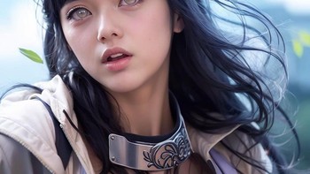 Wah, Hinata versi AI jadi kawaii banget. Foto: (Dok. Instagram @yofangga).
