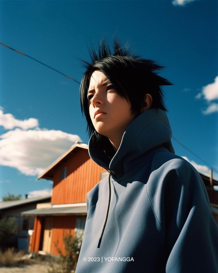 Kreator digital dengan nama Instagram, @yofangga, kembali menggunakan AI untuk membuat karakter-karakter di anime Narot. Hasilnya sangat luar biasa.