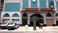 KKHI Mekkah memiliki berbagai fasilitas mulai dari IGD, laboratorium, radiologi, farmasi, rawat inap dan ICU, dengan total okupansi bed 257. Jemaah haji dapat memeriksakan dirinya ke tempat ini secara free alias tanpa biaya. Foto: Meliyanti Setyorini