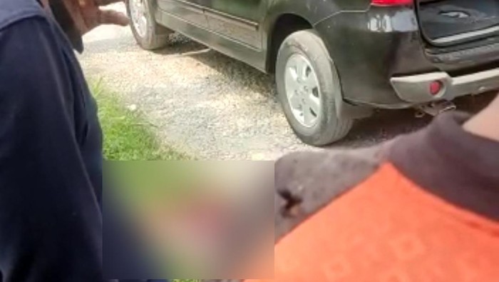 Korban tergeletak berlumur darah di Tanah Merah Bangkalan yang ternyata korban carok.