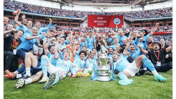Selamat, Manchester City. Foto: Twitter