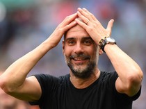 Ditanya soal MU Jadi Saingan di Liga Inggris, Pep Guardiola Malah Ketawa
