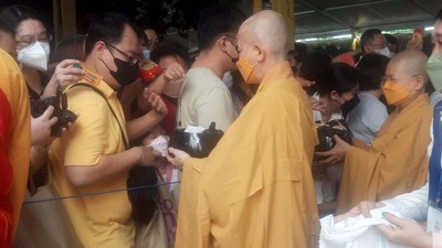 Potret Perayaan Waisak di Wihara Ekayana Arama