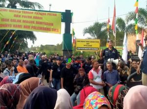 Ratusan Orang Demo Tapal Batas di Sumsel: Jadi Warga Banyuasin Susah dan Repot!
