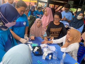 Mahasiswa FK Unhas Sosialisasi Penanganan Penyakit TBC di Soppeng