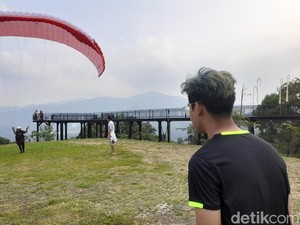 Taman Seribu Cahaya Sumedang, Surganya Para Pehobi Paralayang